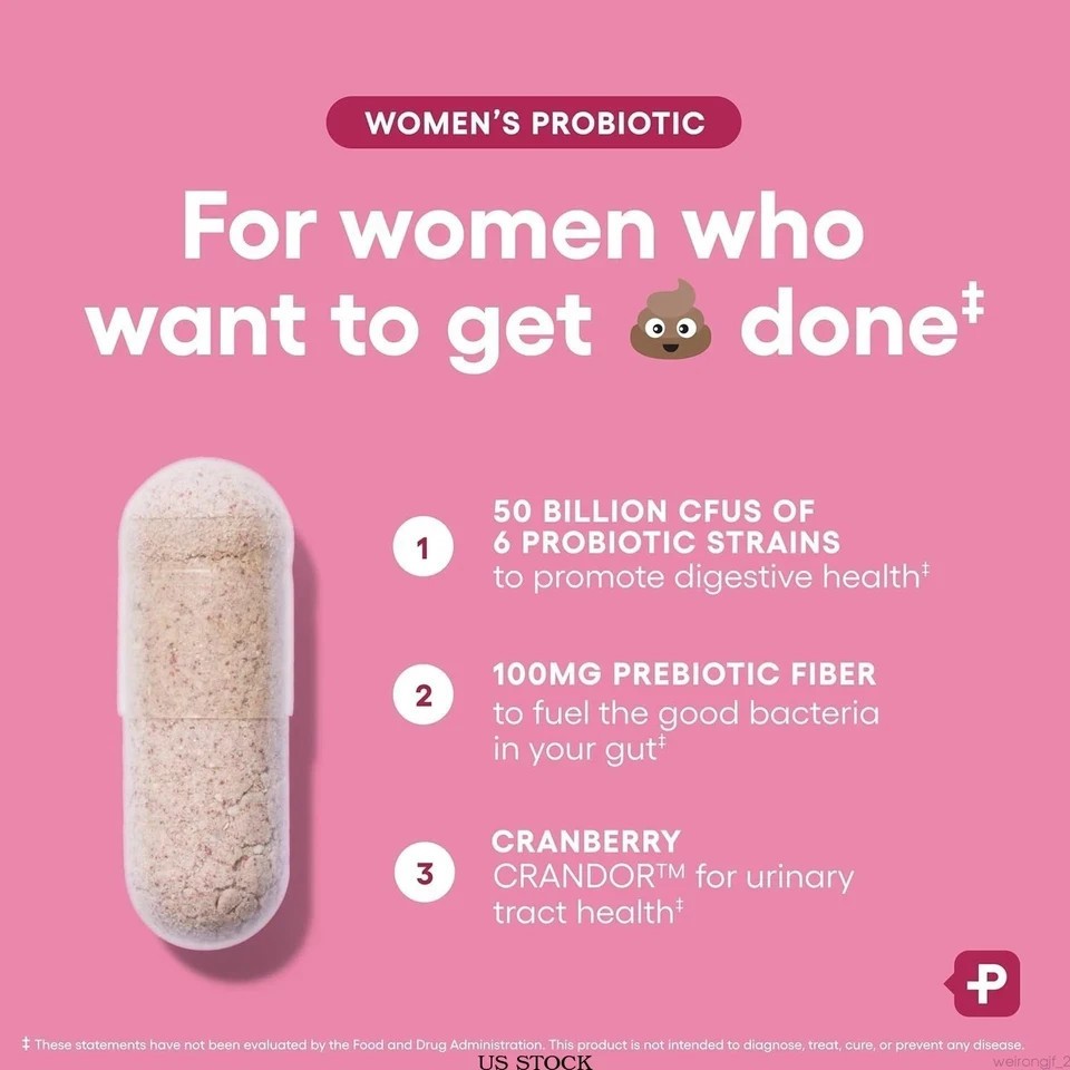 Physician’s Choice Women’s Probiotic | Organic Prebiotic 50 Billion CFU