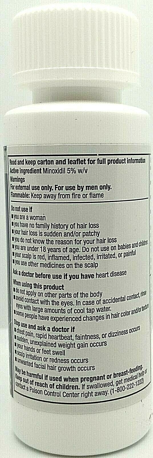 Member’s Mark 5% Minoxidil Topical Solution Hair Regrowth Treatment 1 – 6 Months