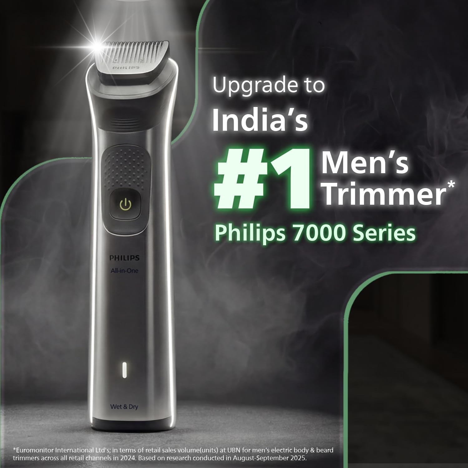 Philips India’s No.1 Men’s Trimmer,MG7922/15,Grey,New