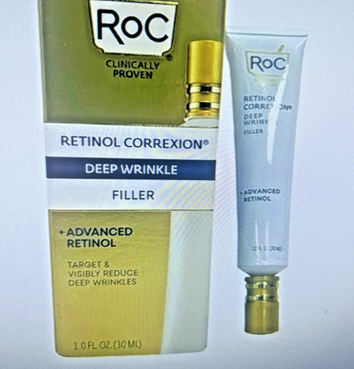 RoC Retinol Correxion Deep Wrinkle Filler ~ 1 fl oz ~ NIB + FAST FREE SHIPPING!