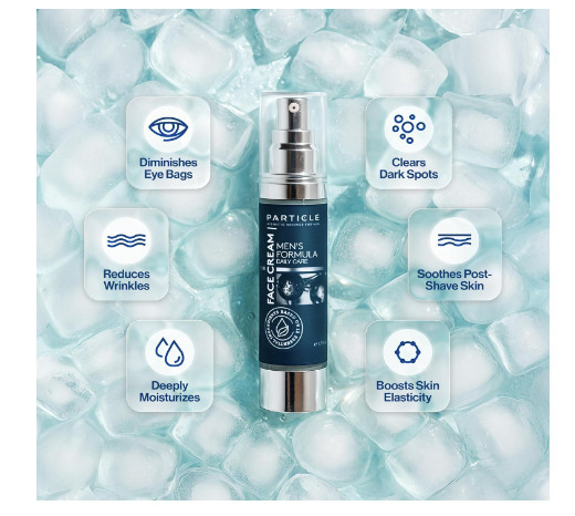 Particle Face Cream For Men 6 In 1 Anti Aging Cream Fights Eye Bags Dark Spot