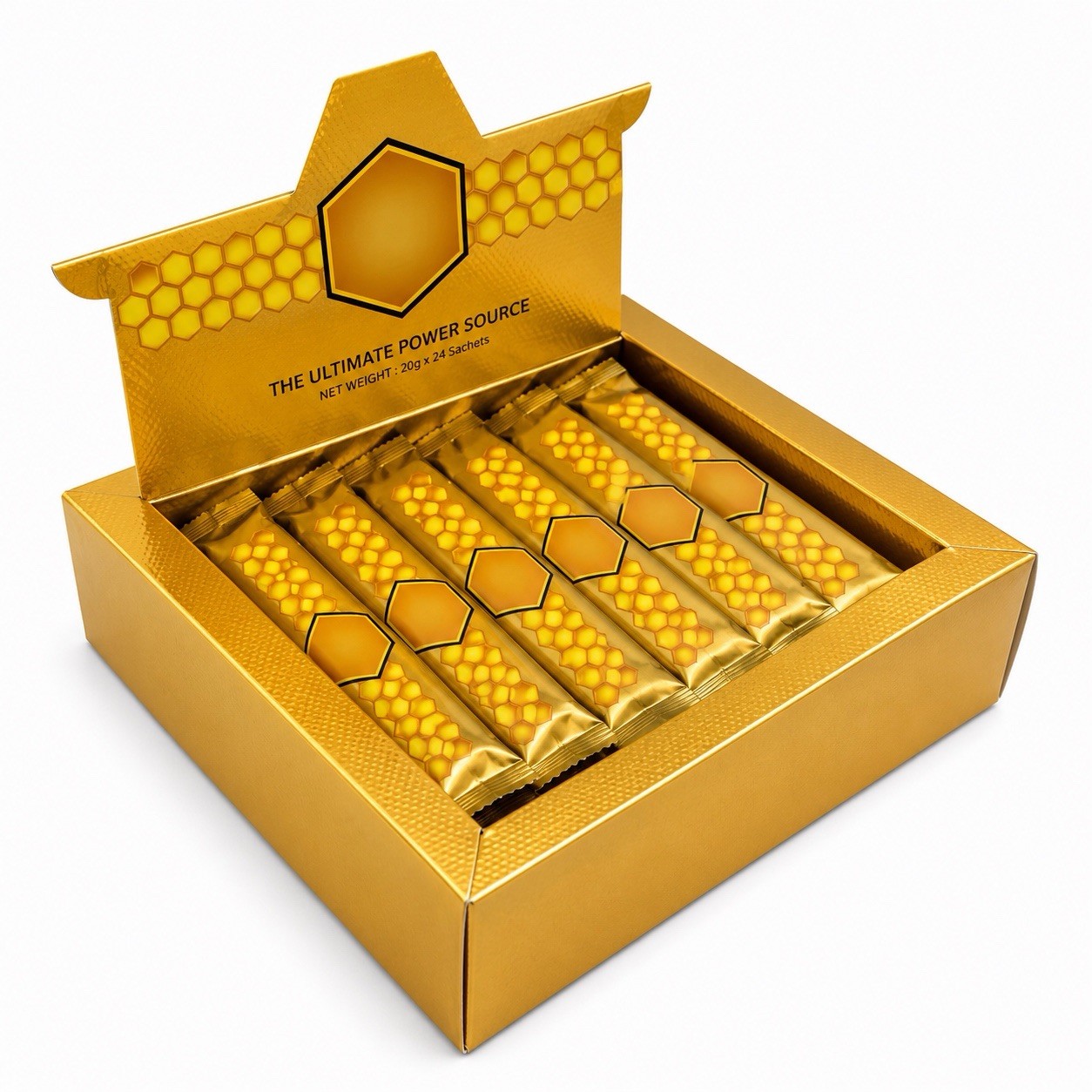 VIP The Ultimate Power Source Supplement Box Set 20g x 24 Sachets