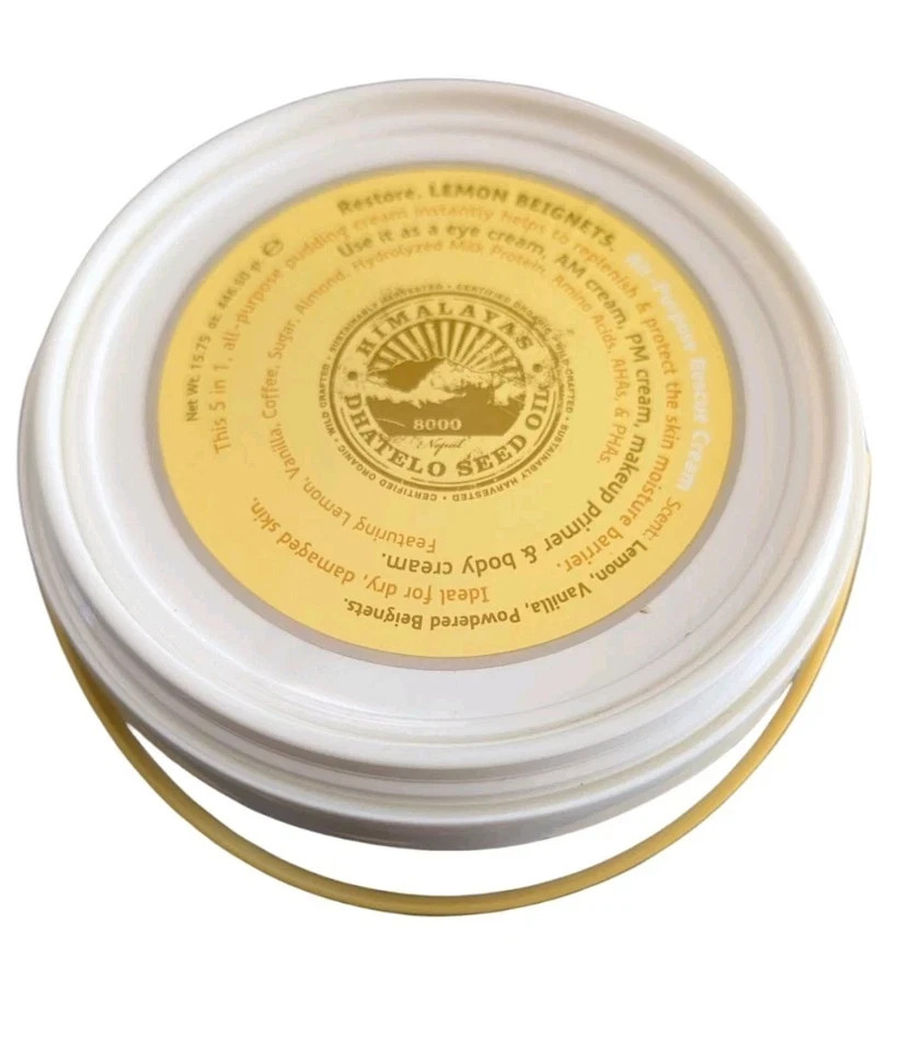 Tweak’d by Nature Eye Face Body Damaged Skin Rescue Cream Lemon Beignets 15.75oz