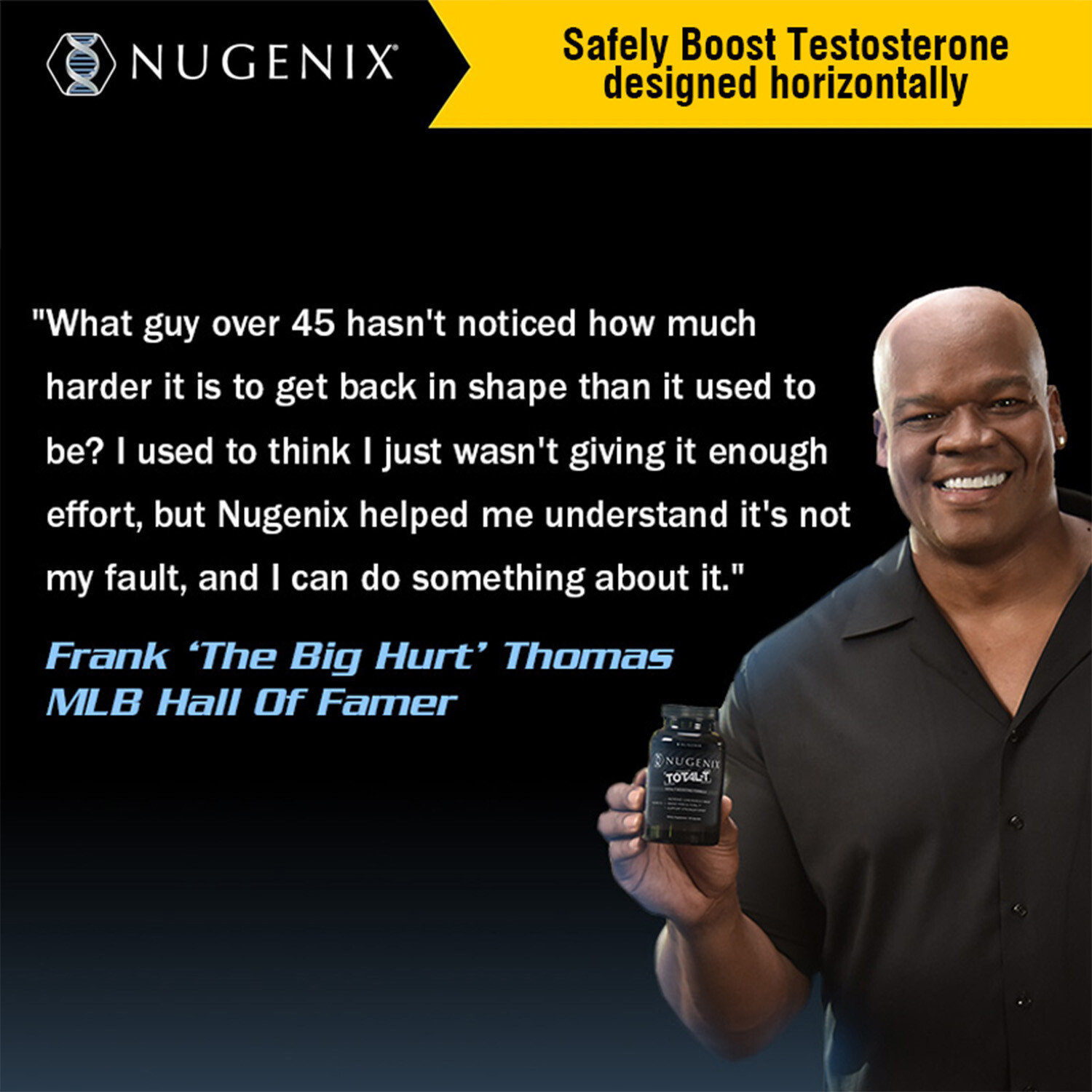 NUGENIX TOTAL-T – Testosterone Booster for Men, Energy, Endurance & Performance
