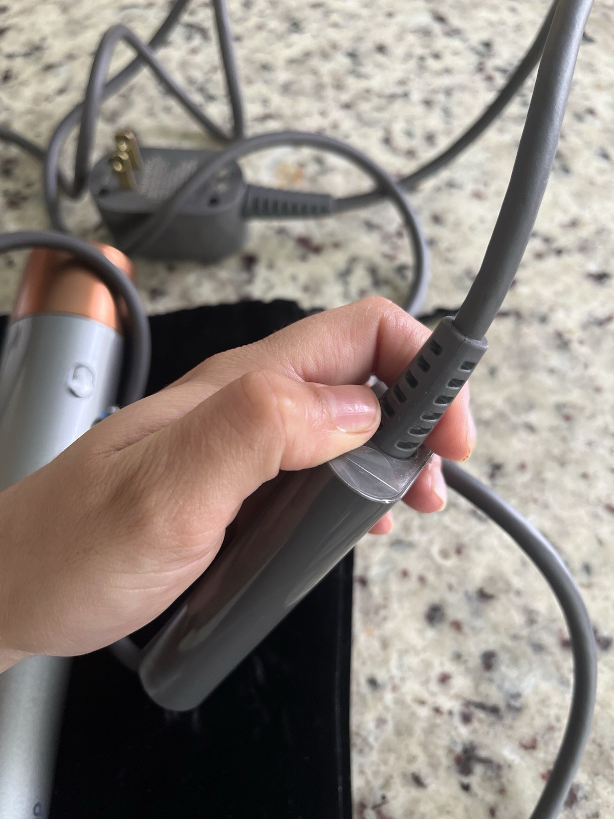 Dyson Supersonic Hair Dryer with Attachments, Electric, Gray/Copper