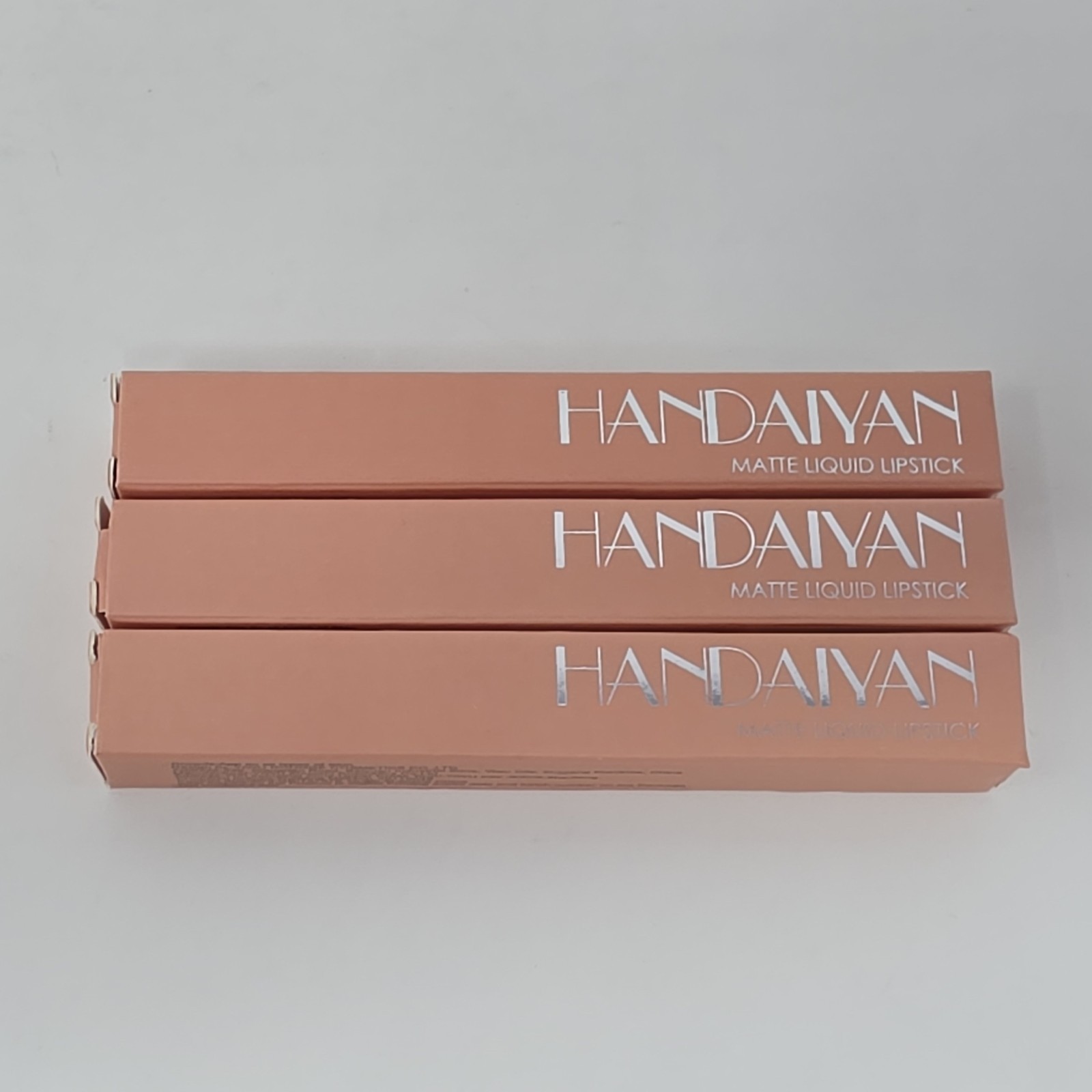 Handaiyan • Matte Liquid Lipstick (01) • 2.5 mL EXPIRED 2025 Lot Of 3