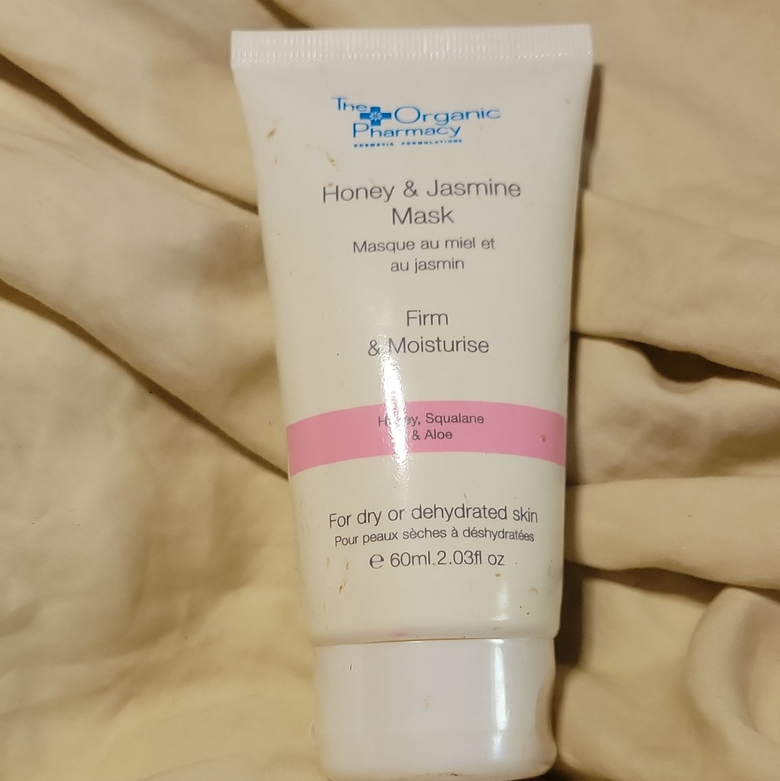The Organic Pharmacy Honey & Jasmine Face Mask Firming Dry Skin 60mL