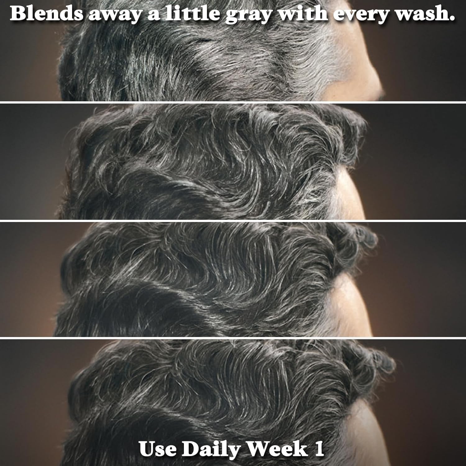 Just For Men Control GX Grey Reducing Shampoo, Gradually Colors Hair, 4 Ounce