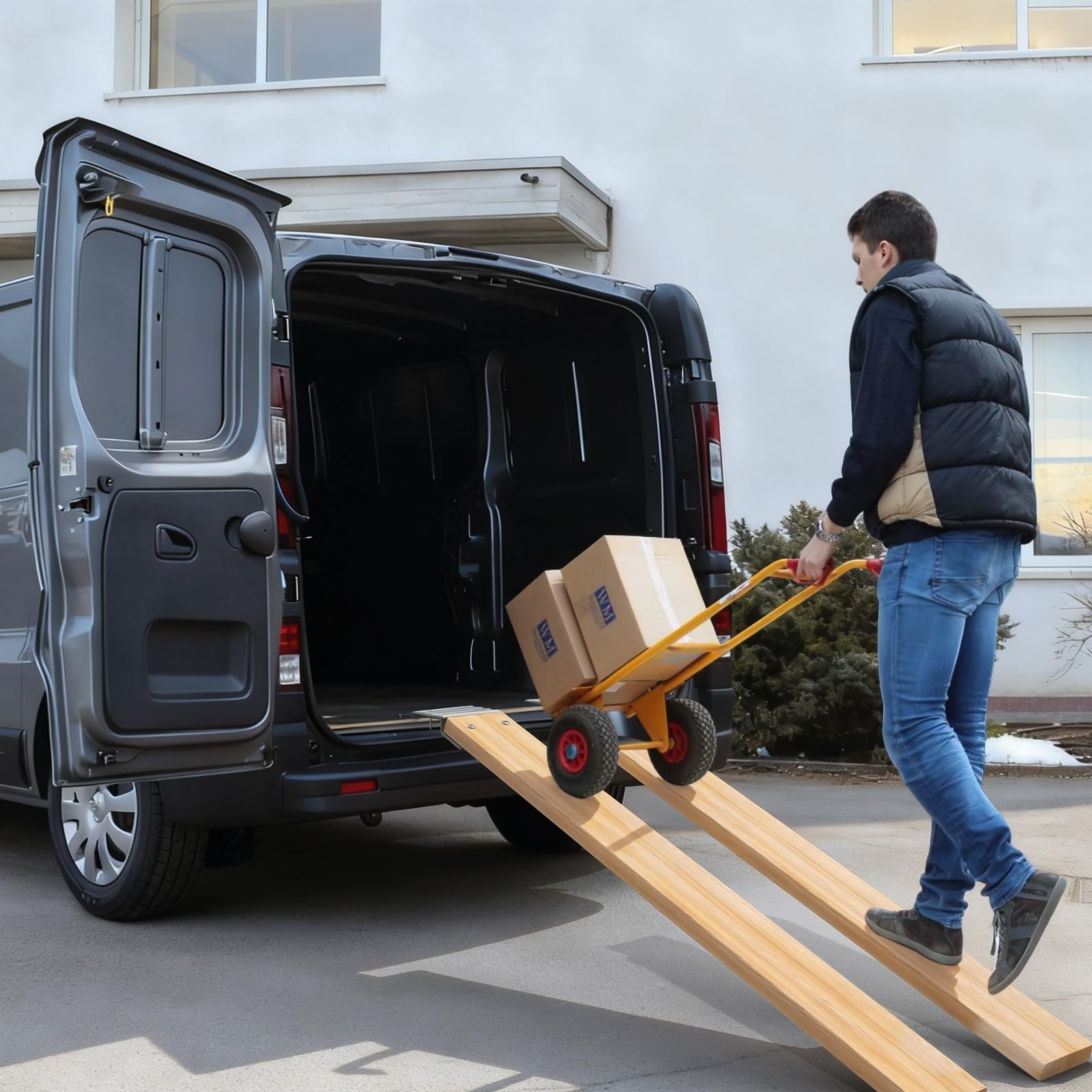 Heavy Duty Aluminum Ramp Top Kit – 2″x8″ Loading Ends for Truck, ATV, Motorcycle