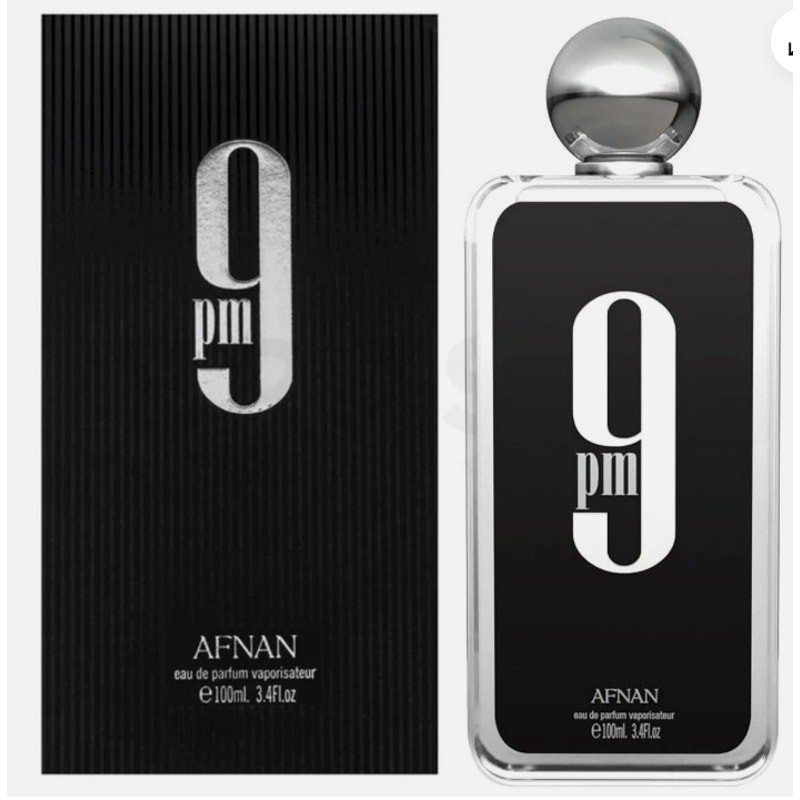 Afnan Eau De Parfum Men’s 9PM EDP Spray Cologne 3.4 oz/100ML Fragrances, Glass
