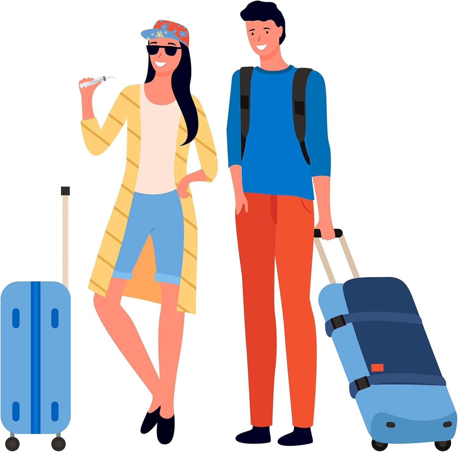 Portable Water Flossing Pick, Cordless & Travel-Sized – Always Fresh Breath