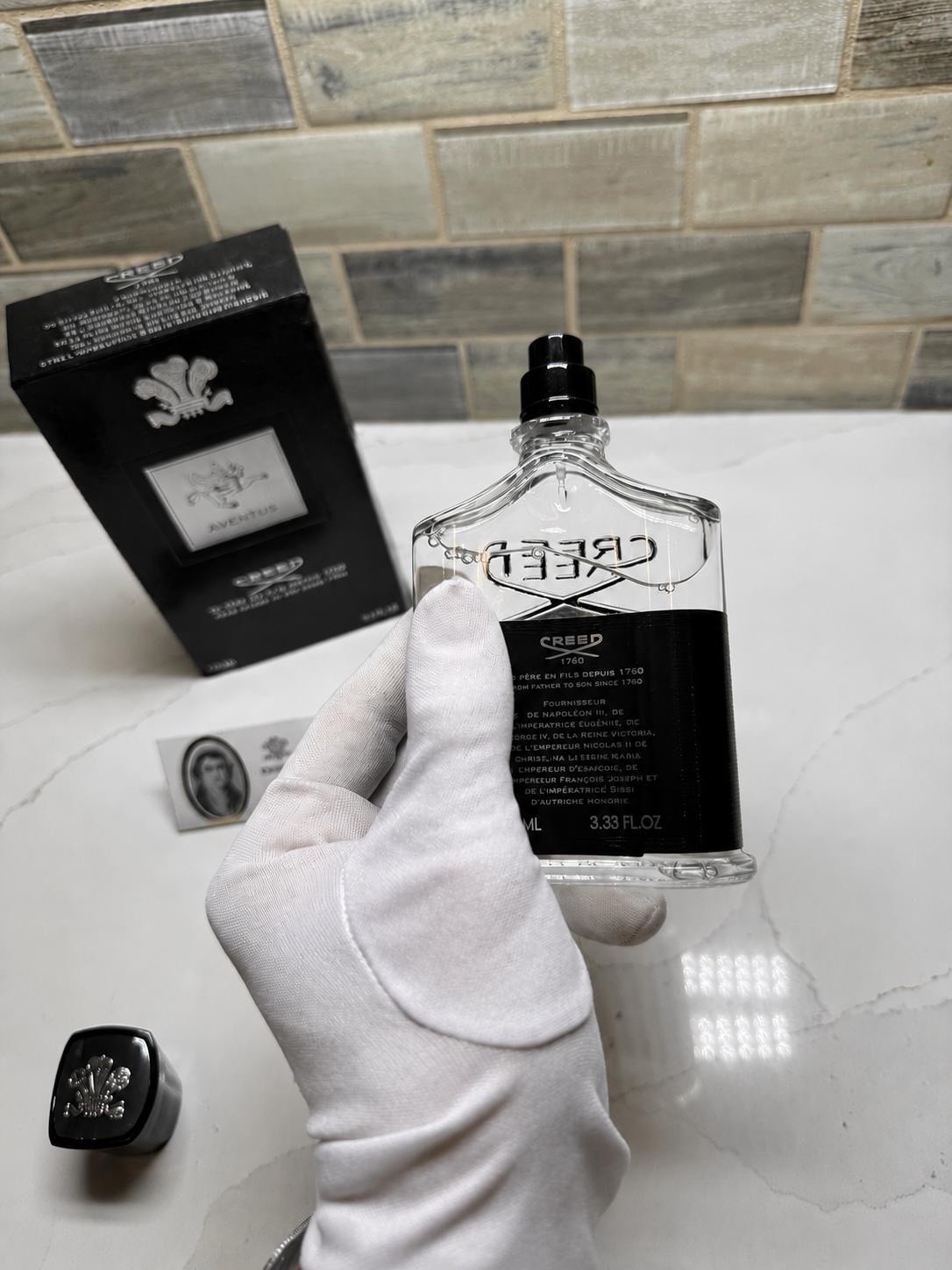 Aventus by Creed, 3.3 oz Spray for Men Tester 100ml