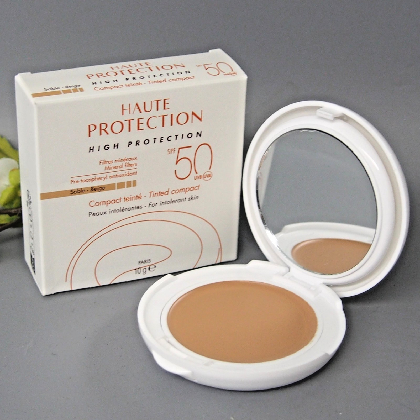 Avene High Protection Tinted Compact SPF 50 Sand Sable Beige 10g exp 01/28