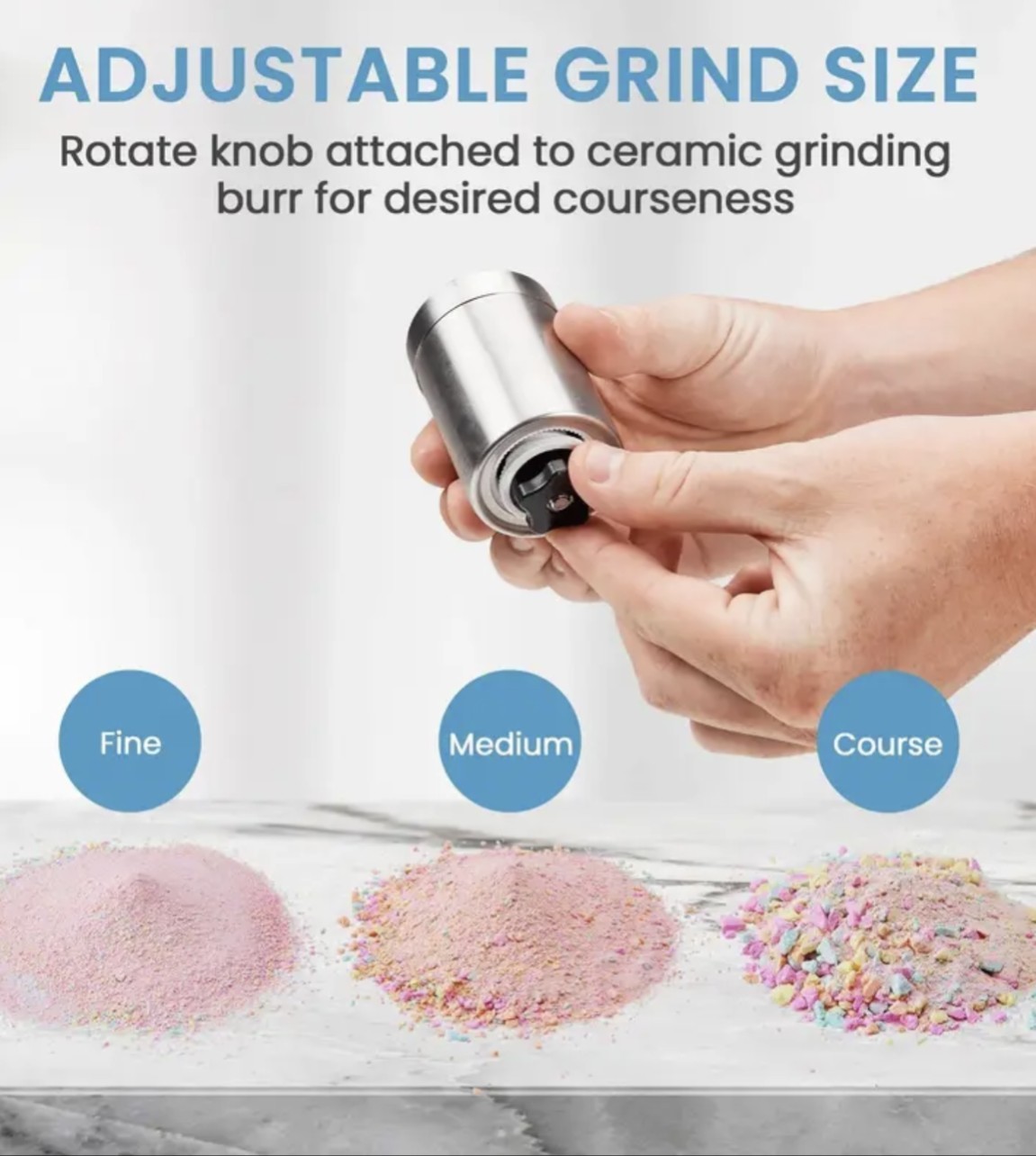 Pill Grinder Stainless Steel Pill & Tablet Crusher / Mill – Compact – Travel