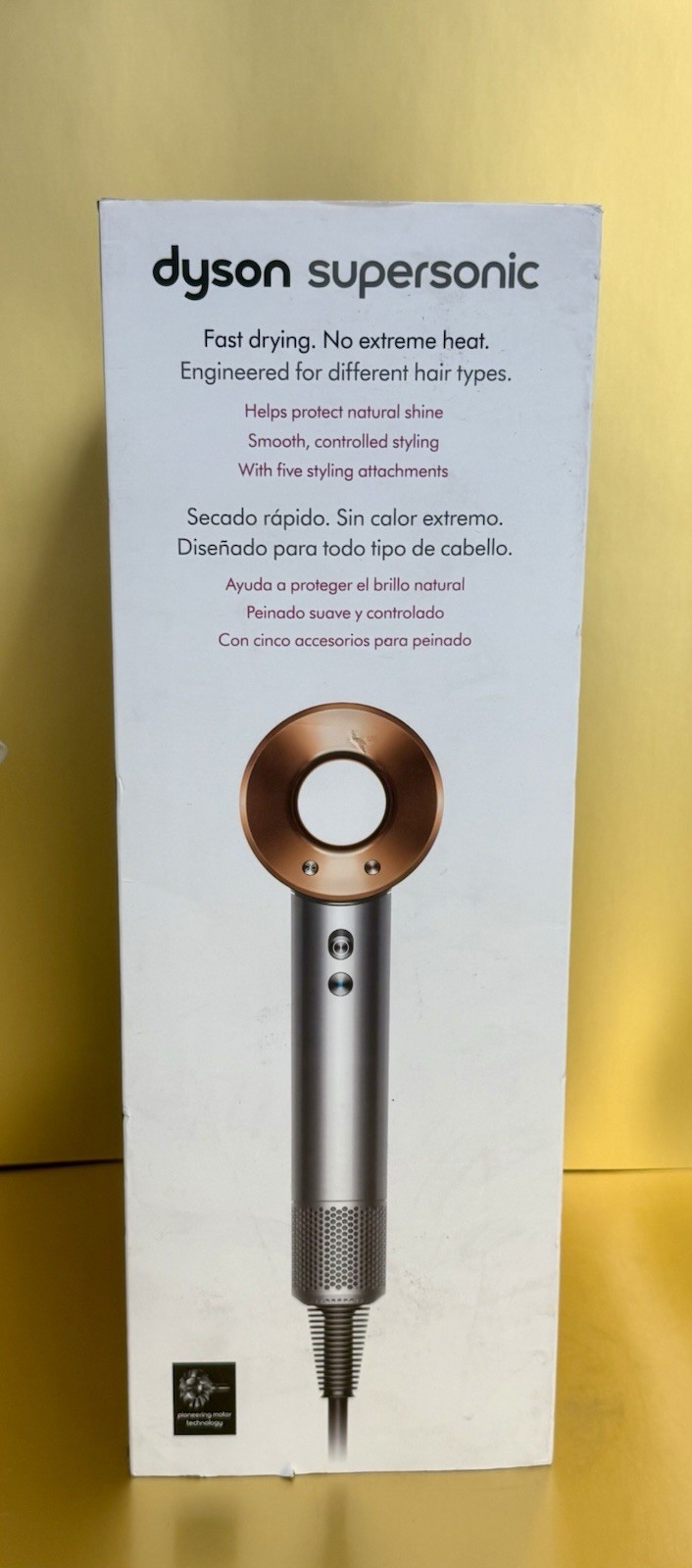Dyson Supersonic Hair Dryer Nickel/Copper
