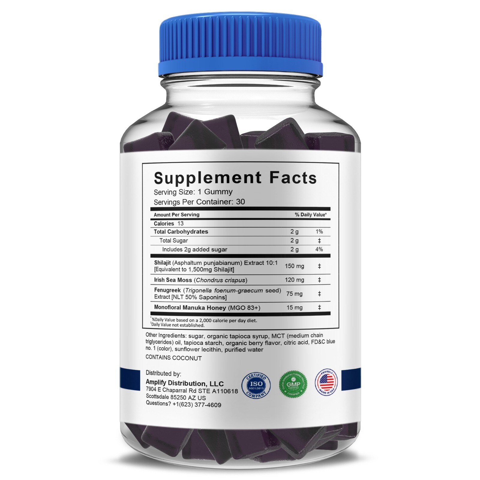Elite Grow XL Gummies for Men EliteGrow XL Supplement (1 Month Supply)