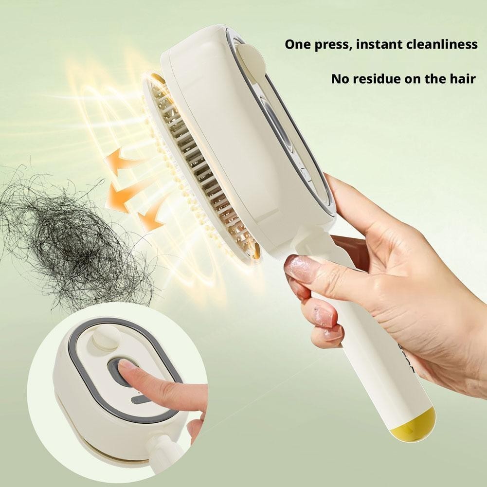 2026 New Electric Steam Brush, Electric Steam Brushs for Hair, Rechargeable
