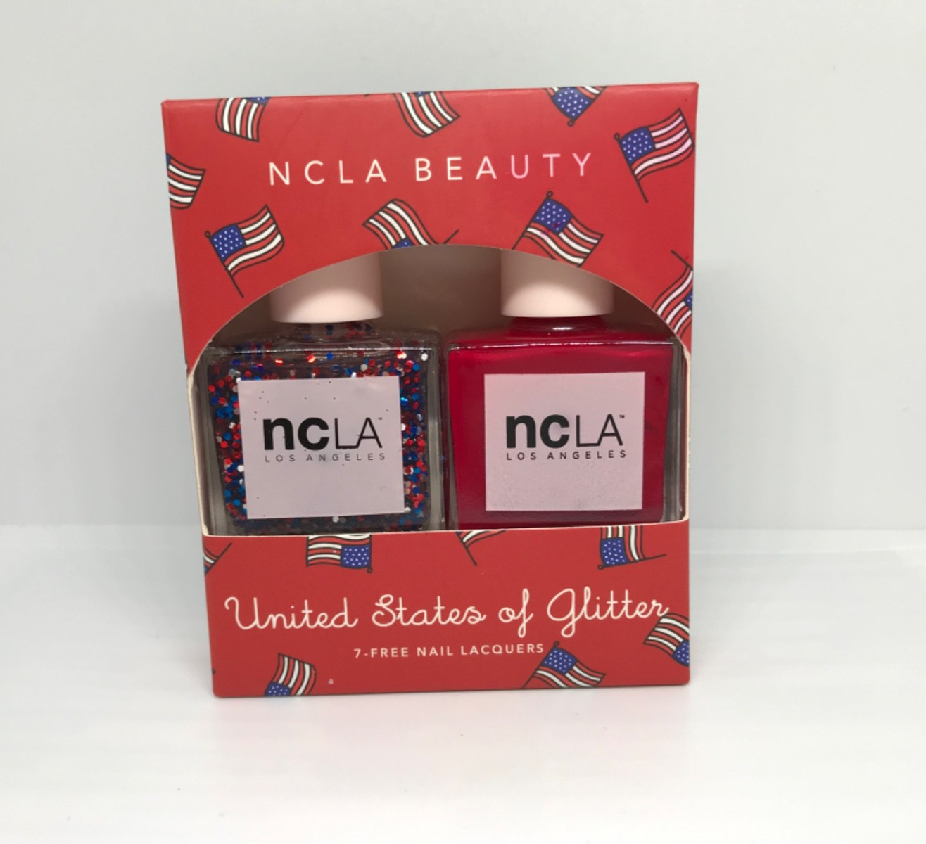 New-NCLA Beauty ~ United States Of Glitter Nail Polish Duo