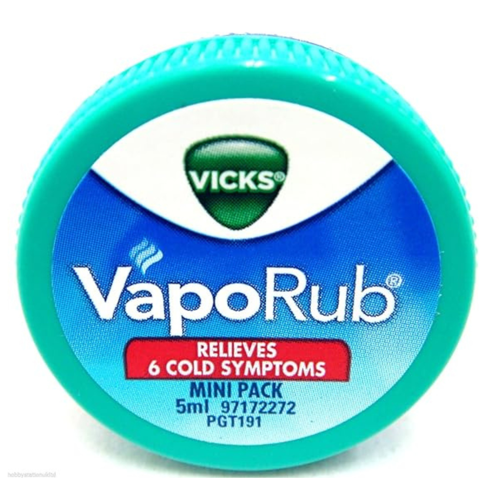 Vicks VapoRub Balm Xtra Strong 10ml, Regular 5ml & 12g Cold & Headache Relief