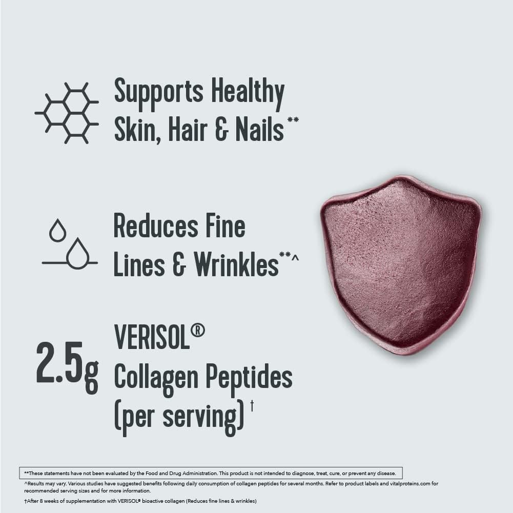 Vital Proteins Collagen Gummies, 2.5g Of Clinically-Tested-EXP:01/2027