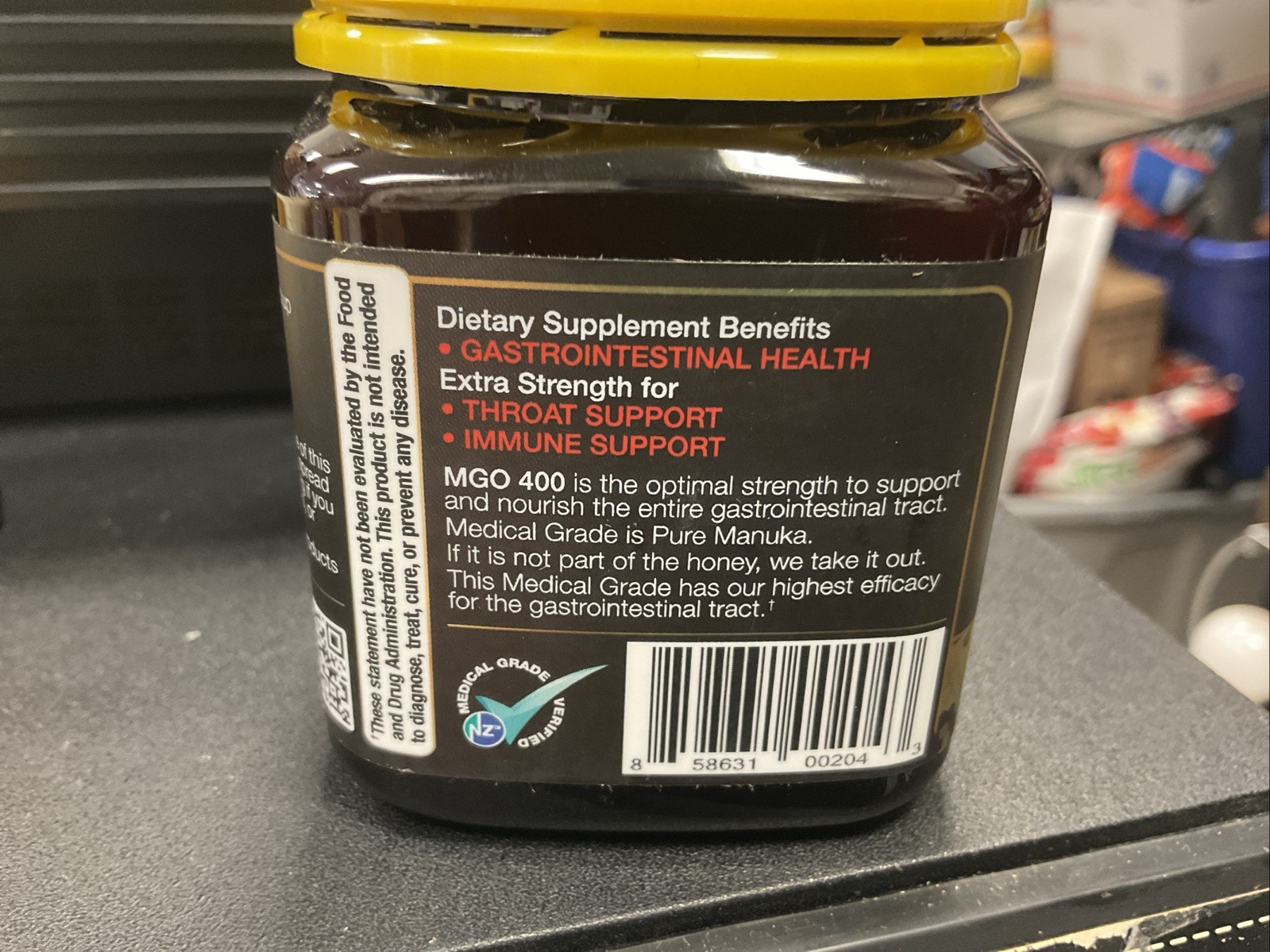 NEW Premium Medical Grade Manuka Honey , MGO 400, 8.8 oz (250 g) Exp 12/2029