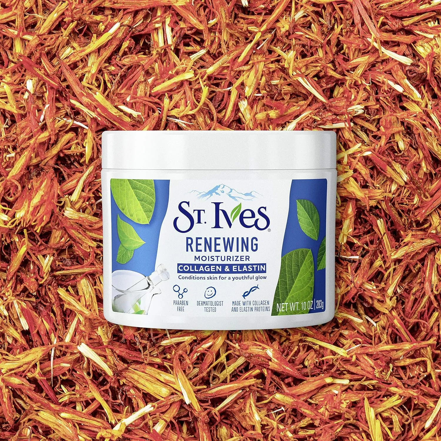 St. Ives Collagen Elastin Renewing Face Moisturizer Cream 10 oz Dry Skin Care