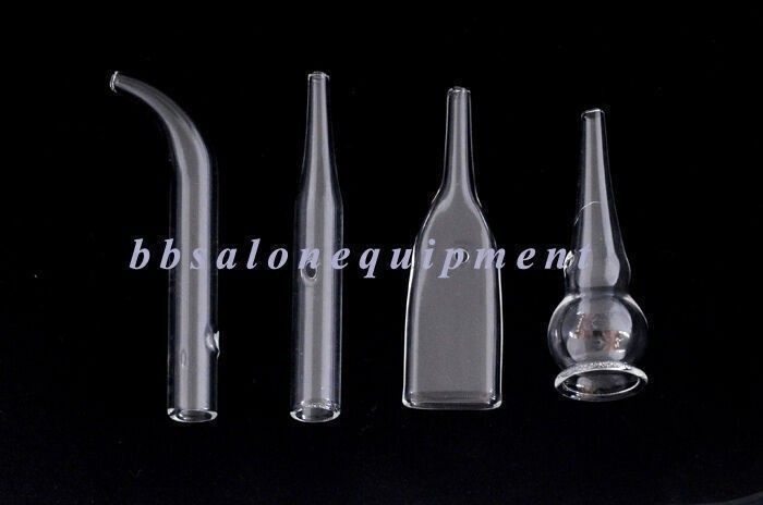 Ventouse Glass Tube Attachment Use With For Vacuum Spray Facial Beauty Machine