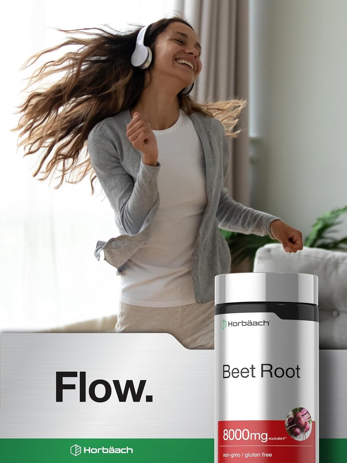 Beet Root Powder Capsules | 8000mg | 320 Count | Non-GMO | by Horbaach