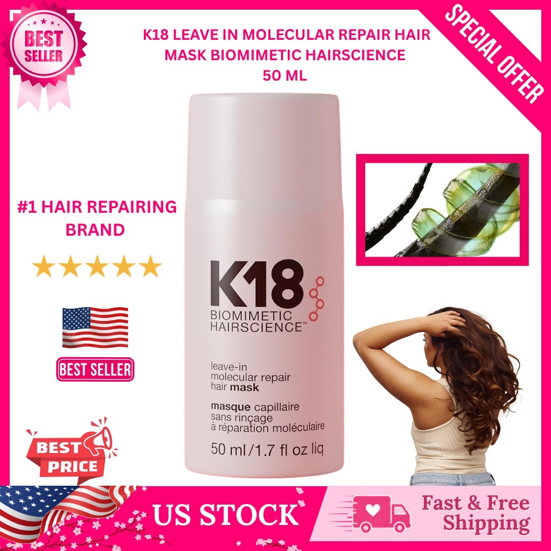 K18 Leave In Molecular Repair Hair Mask Biomimetic Hairscience 50 ml / 1.7 fl oz