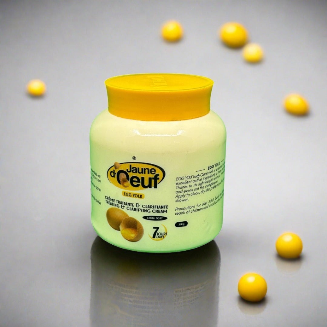 JAUNE D’OEUF CREAM 7 DAYS TRAITANTE & CLARIFIANTE EGG YOLK 300G pack of 6