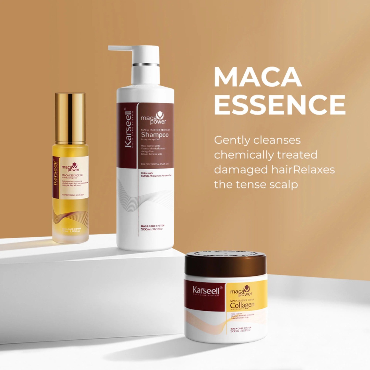 Collagen Hair Treatment Deep Repair Conditioning for Dry Damaged Hair All Hair