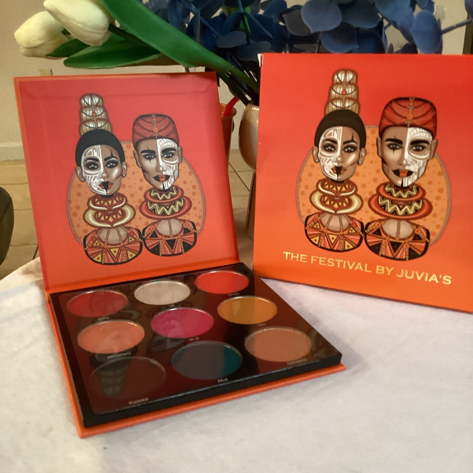 Juvia’s Place The Festival Pressed Pigment Palette Matte/Shimmer 1.14 oz