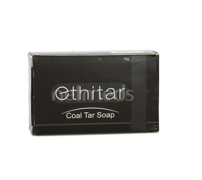 Ethitar Coal Tar Soap (75gm) for Eczema & Psoriasis