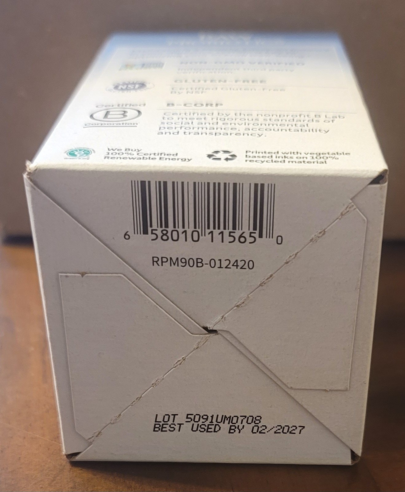 Garden of Life RAW Probiotics Men 85 Billion CFU 90 Cap • EXP 05/2027 +