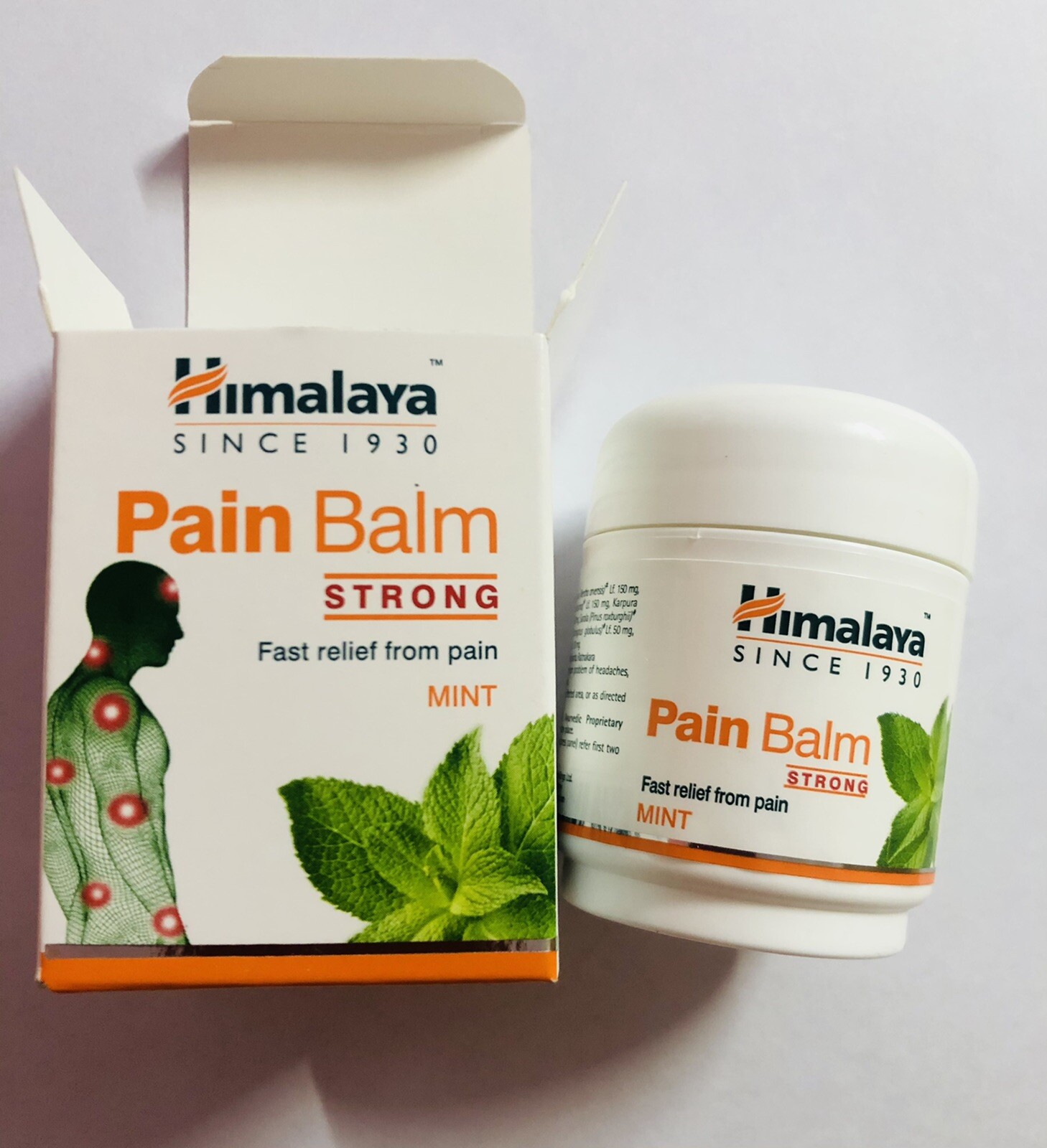 6 Pack X Himalaya PAIN BALM MINT Fast Relief from Headaches, 45 GMS, FREE SHIP