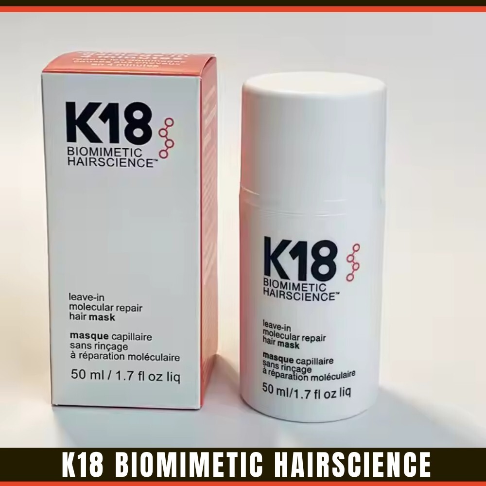K18 Hair Mask Leave In Molecular Repair Biomimetic Hairscience 50ml 1.7oz