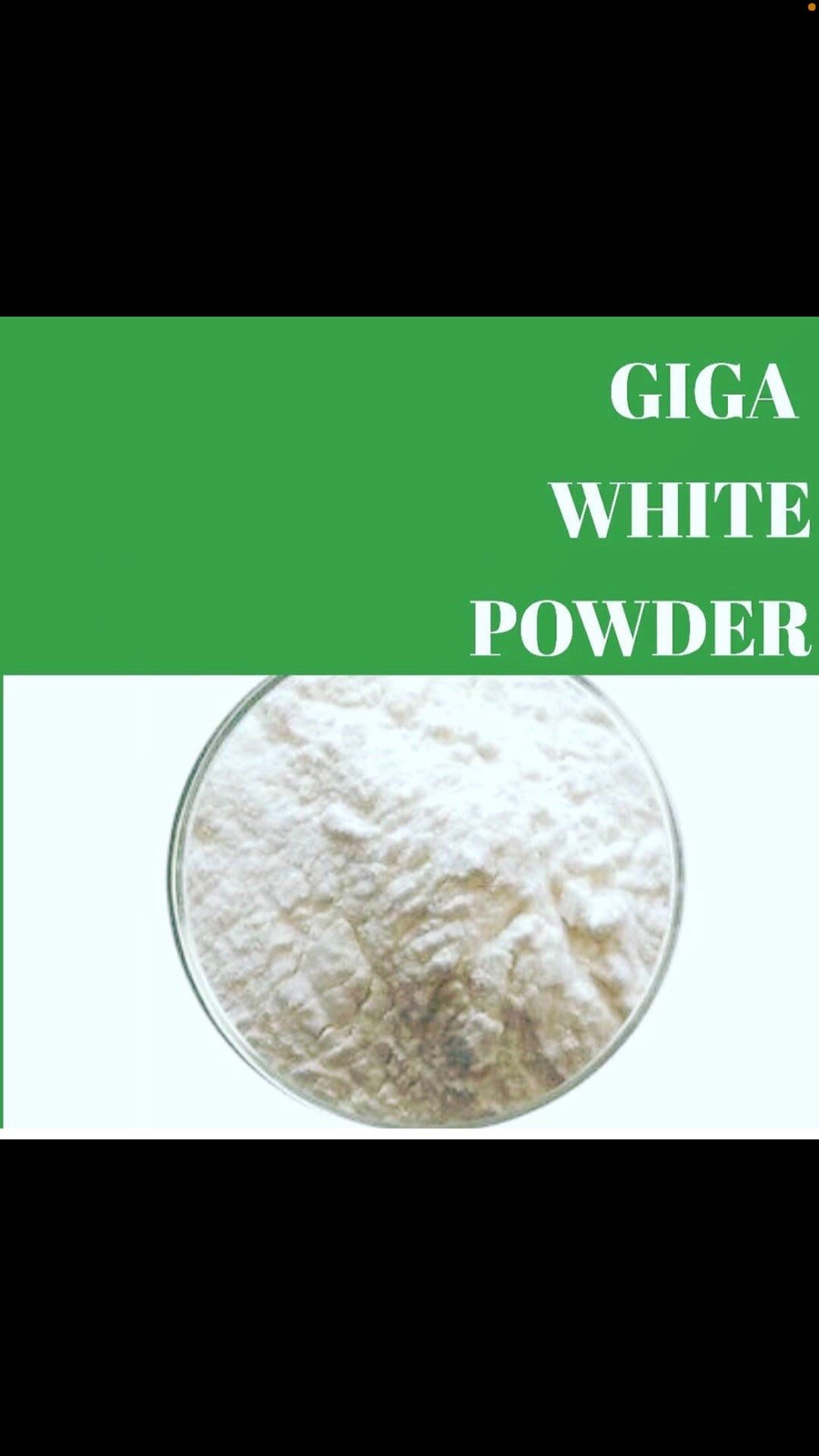 Giga White Powder for Skin Whitening,Moisture,Repair Damaged Skin.