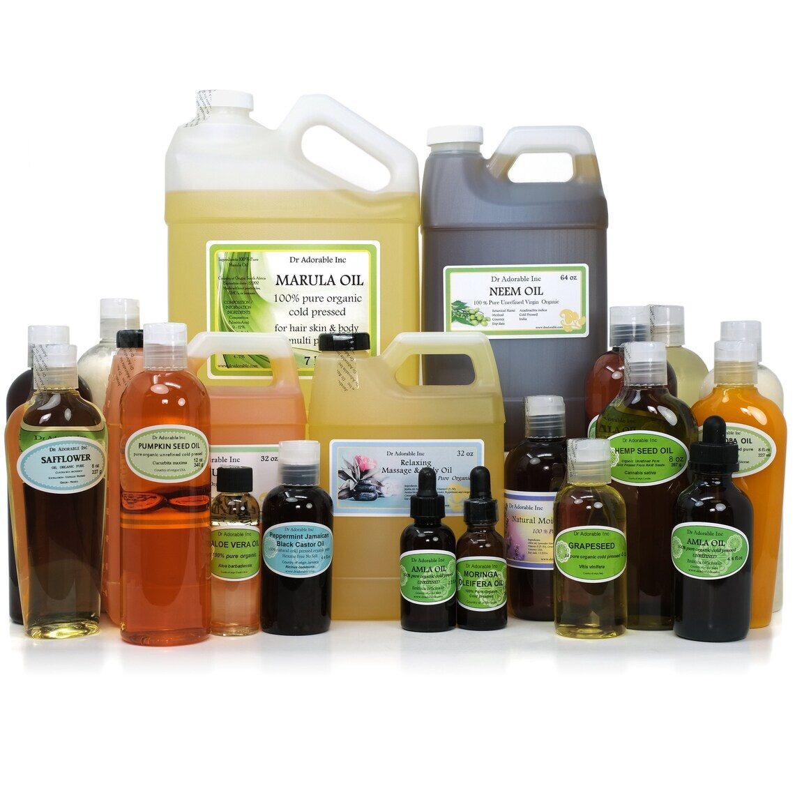 NATURAL ANTI-AGING SKIN CARE BODY OIL Jojoba Arnica Lavender Myrrh Sandalwood