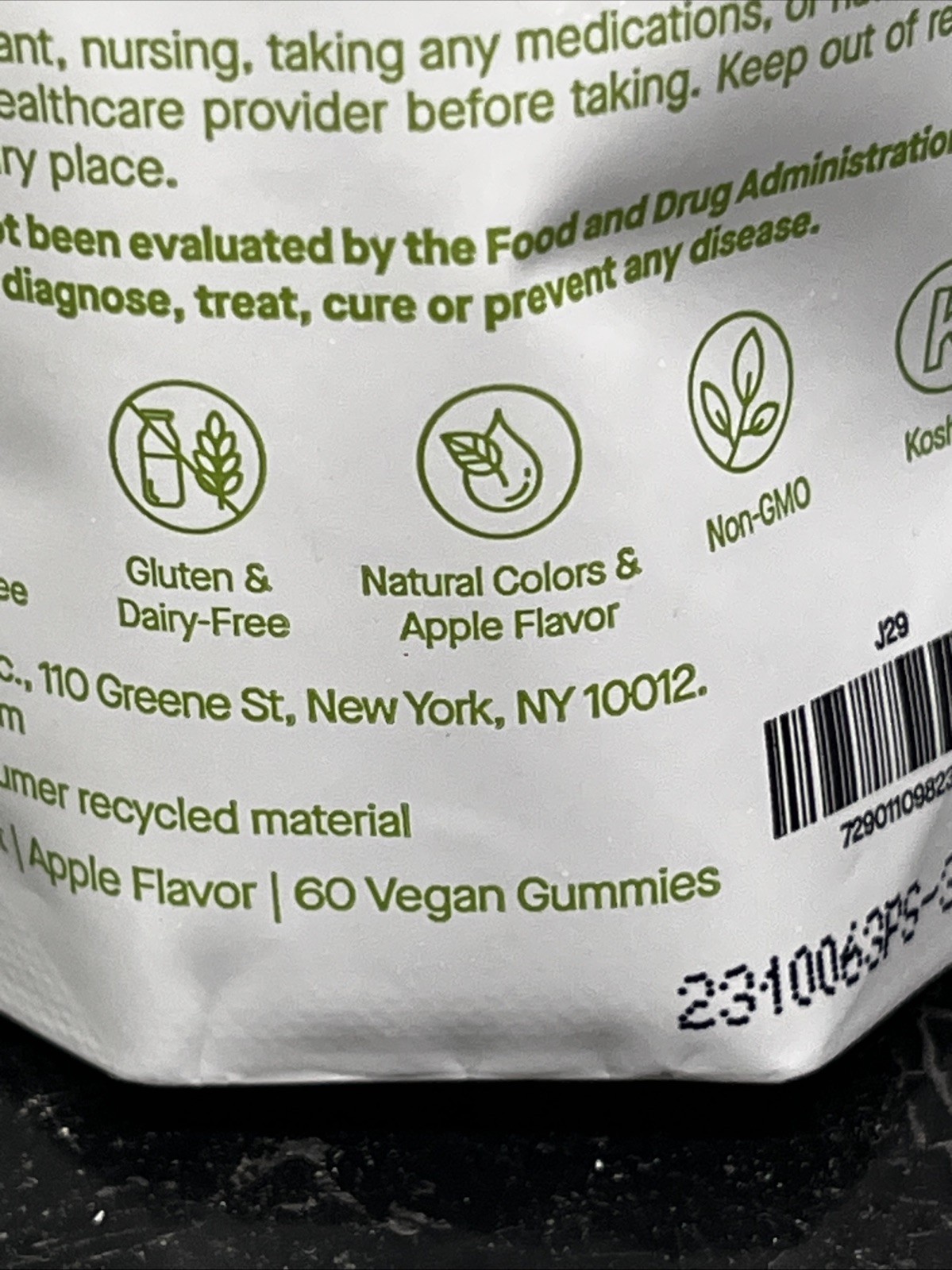 SPOILED CHILD. J29 APPLE CIDER VINEGAR + PRObioticGUMMIES 60 Gummies Sealed NEW