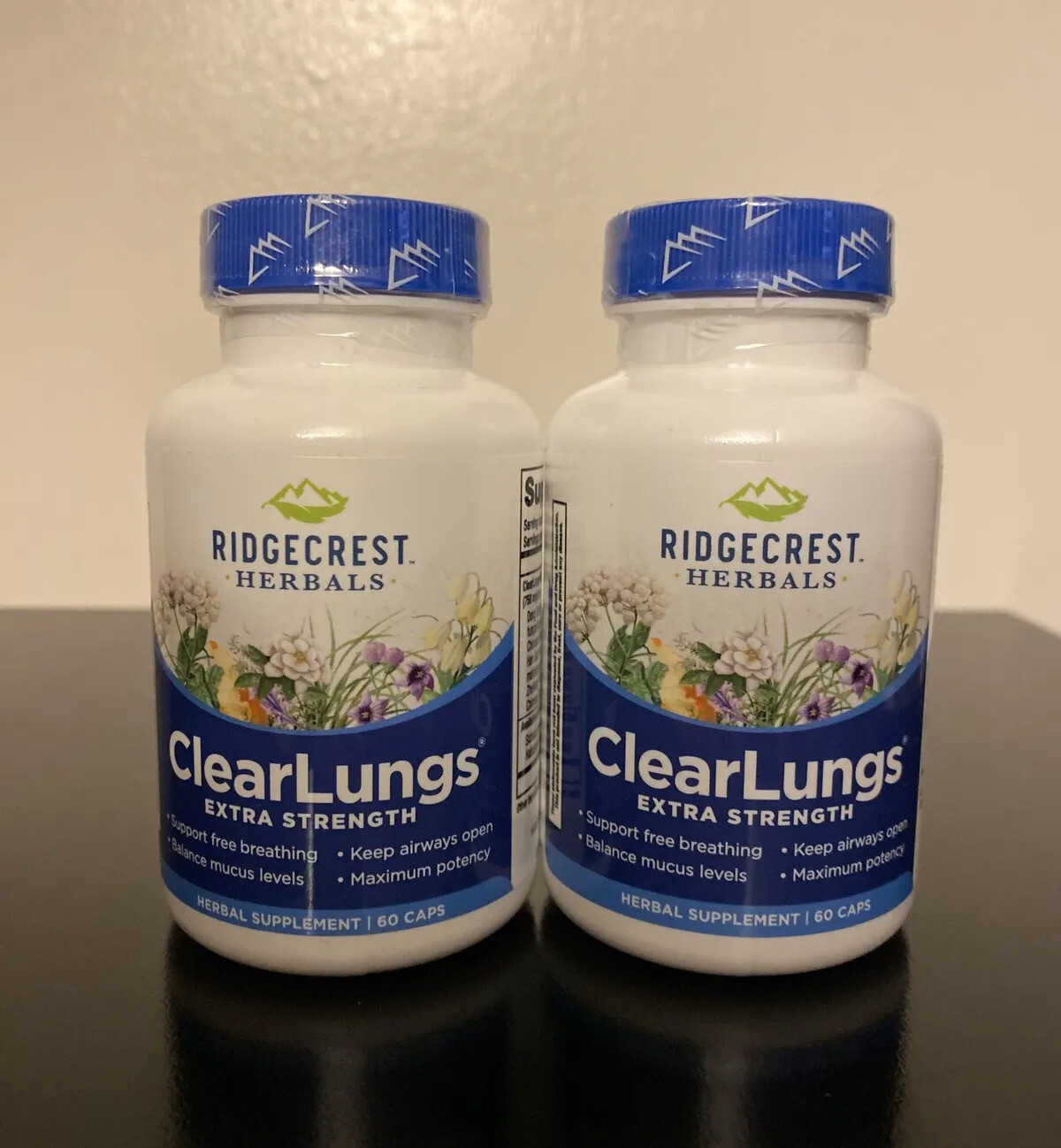 Ridgecrest Herbals Clear Lungs Extra Strength 120 Capsules