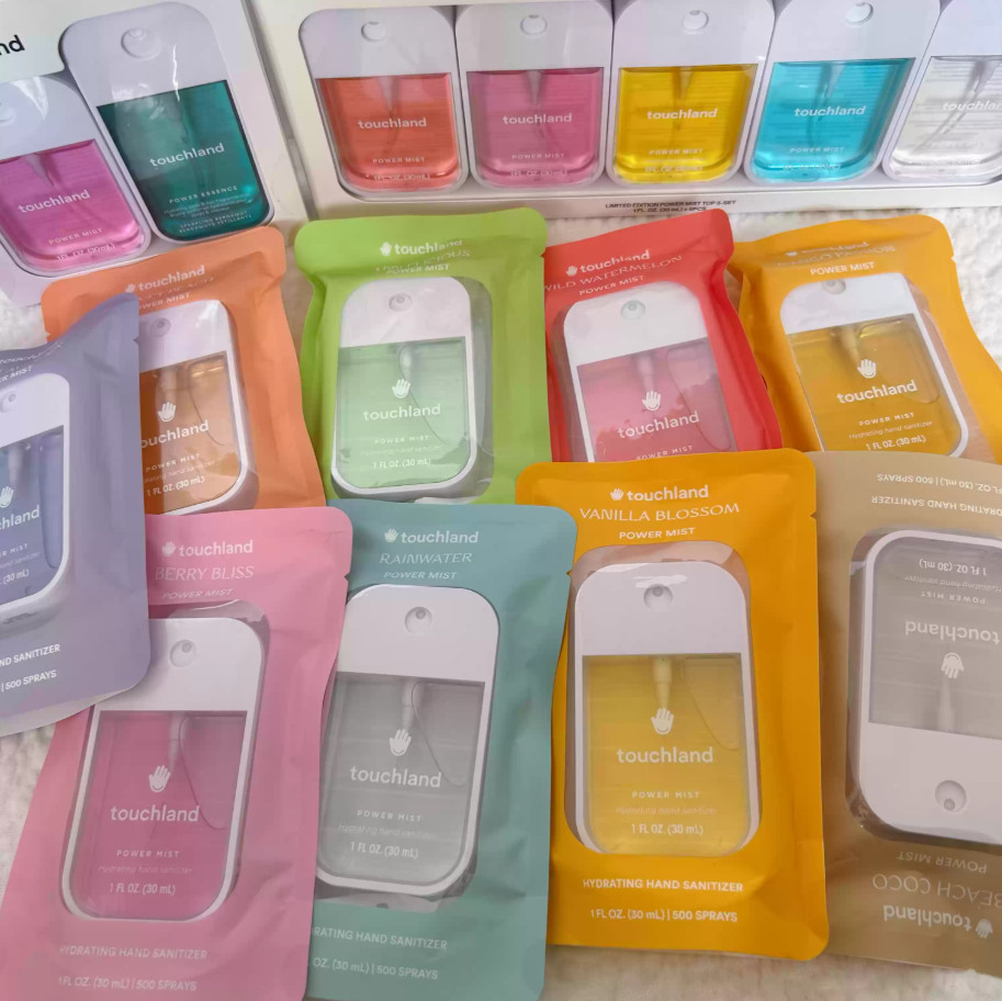 NIB 100% Authentic Touchland Power Mist Hydrating Hand Sanitizer,12 scents,1 oz