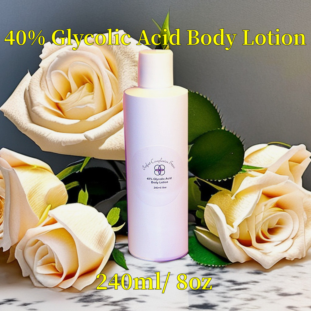 10-20-30-40-50-60-70% Glycolic Acid Body Lotion 8oz Anti-aging/whitening