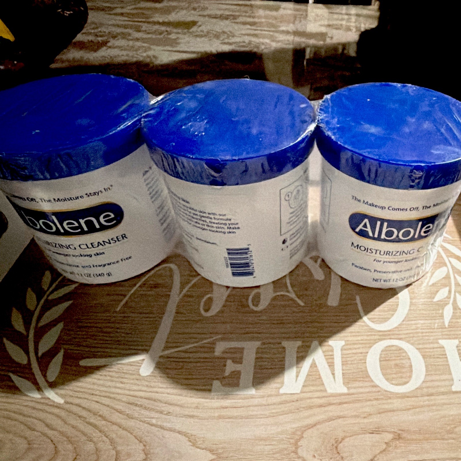 Albolene Moisturizing Cleanser Balm Fragrance & Preservative-Free 12 oz 3 Jars