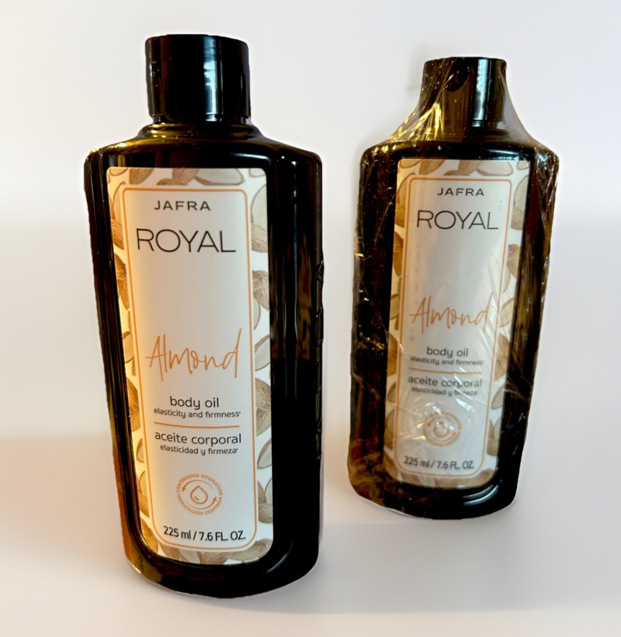 Jafra Royal Almond Body Oil With Vitamin E 7.6 Oz NEW AND SEALED (NEW BOTTLE )