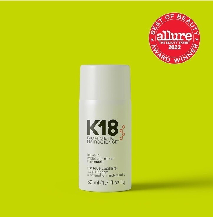 K18 Hair Mask Leave In Molecular Repair Biomimetic Hairscience 50ml 1.7oz
