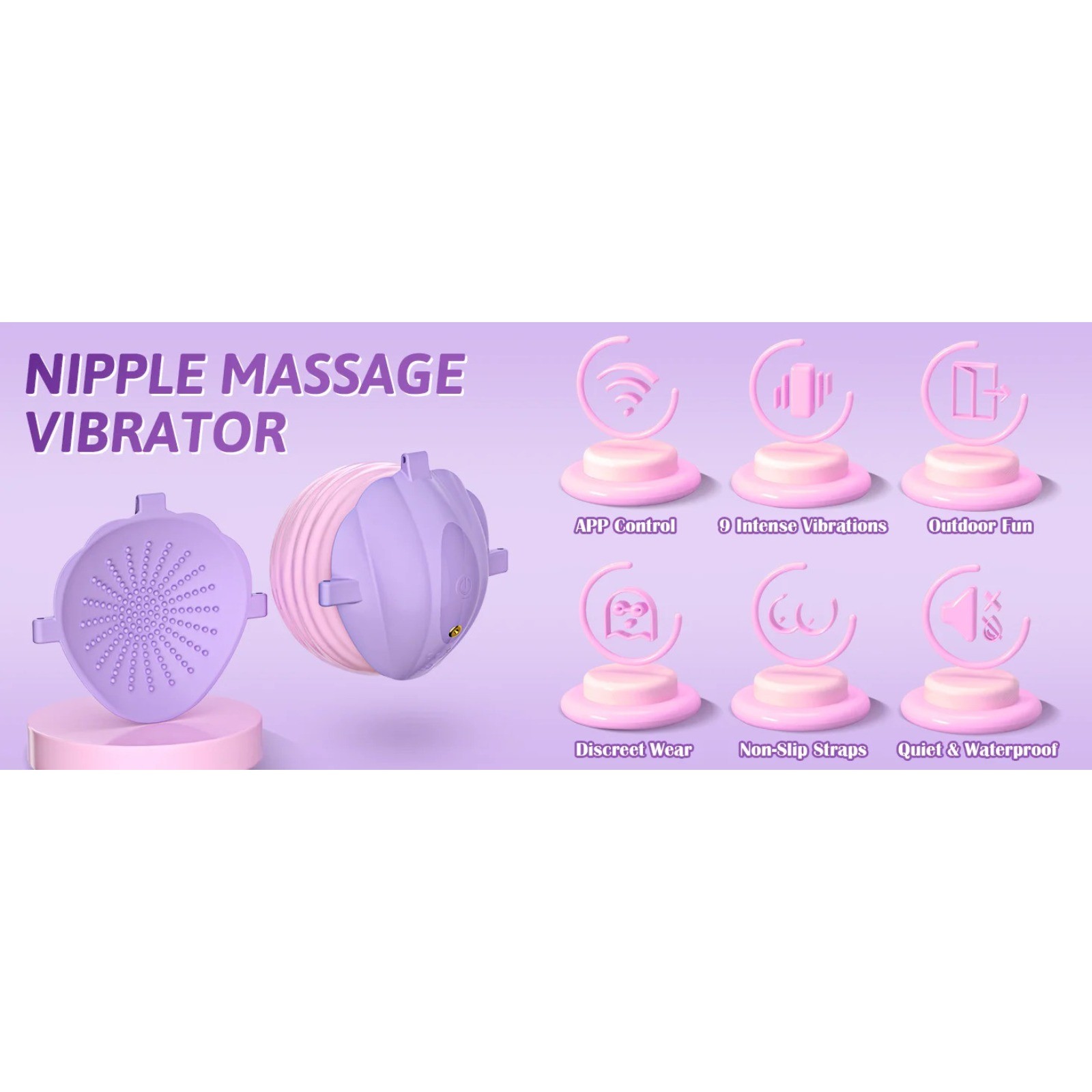 Breast Lift Massager Bra, Vibration Enlargement Chest Enhancer Stimulator