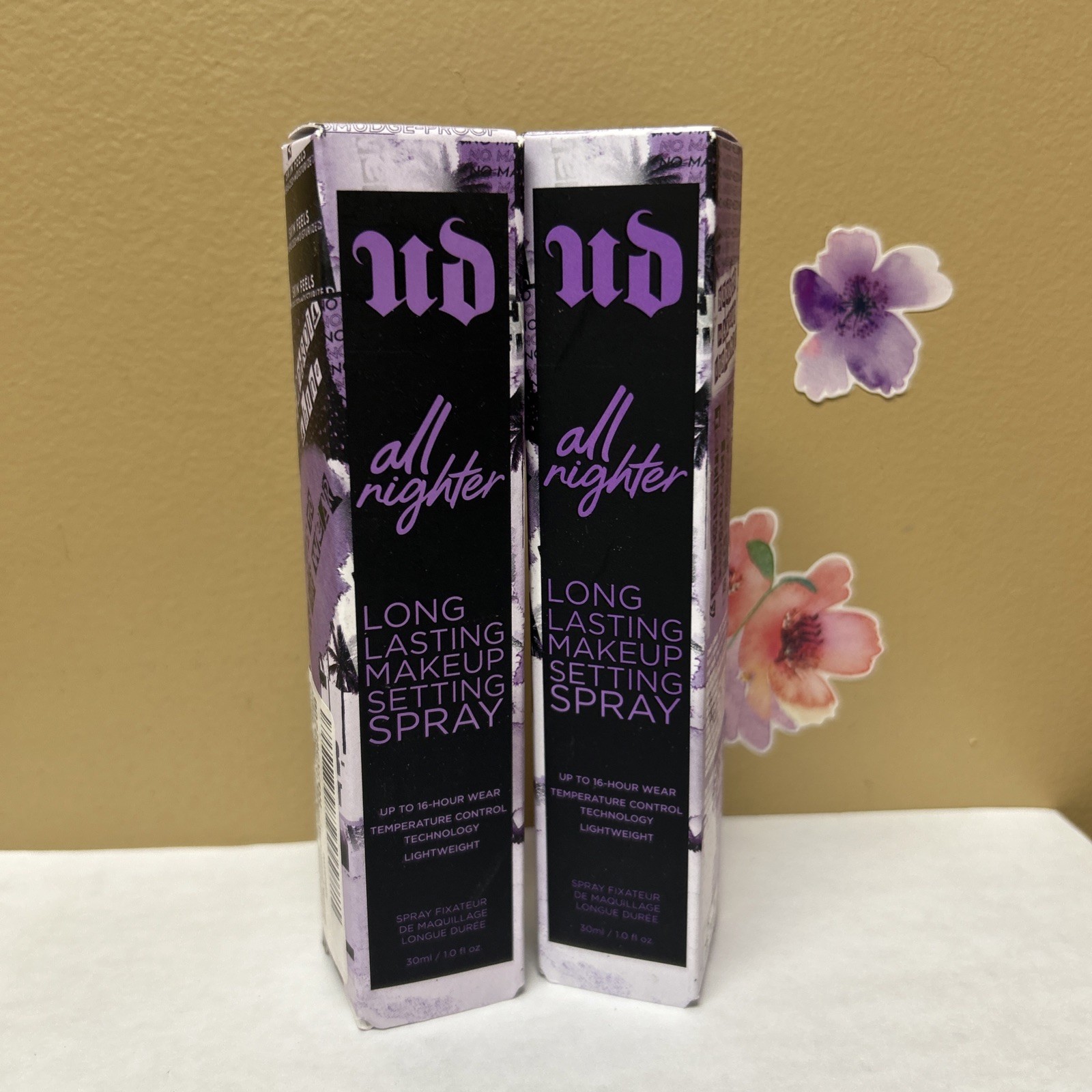 2X Urban Decay All Nighter Makeup Setting Spray – 1oz