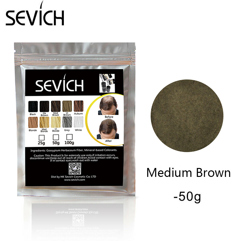 Sevich Refill HairBuilding Fiber 50g 1- 2Pack Refill compatible with other brand