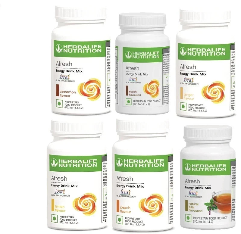HERBALIFE AFRESH DRINK MIX SELECT FLAVORS 50GM EACH