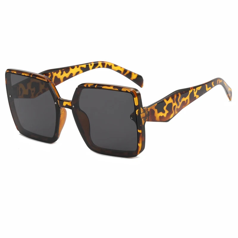 Large Square Frame Sunglasses Europe and the United States Fashion Trend Persona